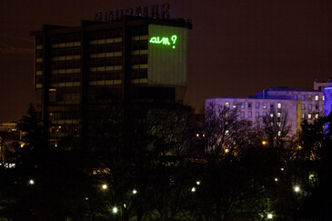 View of the Sign [Manuscript] installation in exhibition context 