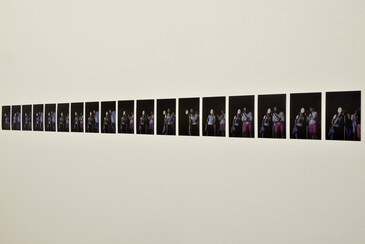 Vue d’Audience Works en contexte d’exposition.