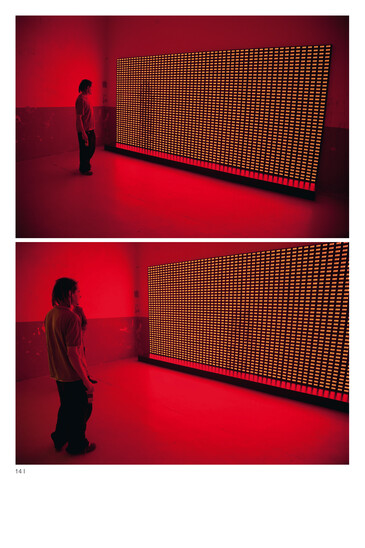 Vue d’Audience Works en contexte d’exposition.