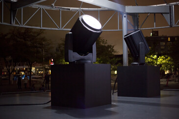 Vue de l'installation Pas de deux pas de en contexte d’exposition