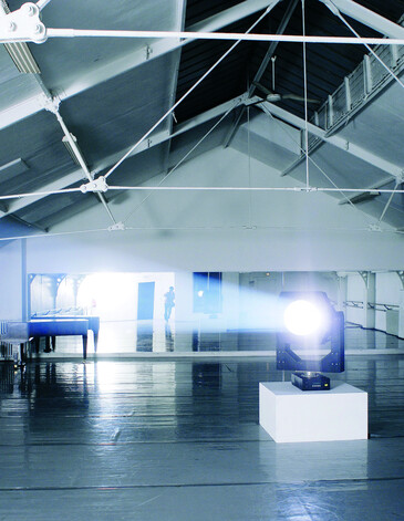 Vue de l’installation Poursuite en contexte d’exposition