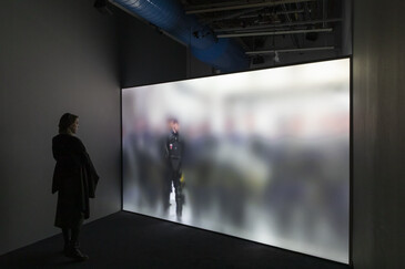 Vue de l'installation niform en contexte d’exposition