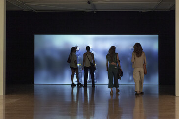 Vue de l'installation niform en contexte d’exposition
