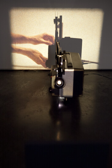 View of the For The Moment installation in exhibition context