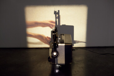 View of the For The Moment installation in exhibition context
