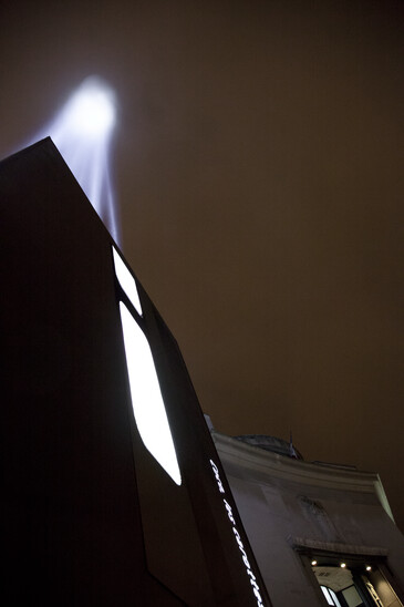 Vue de l'installation Surexposition en contexte d’exposition