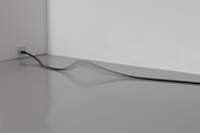 View of the Fossilation installation in exhibition context