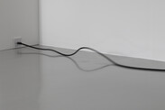 View of the Fossilation installation in exhibition context