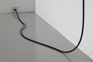 View of the Fossilation installation in exhibition context