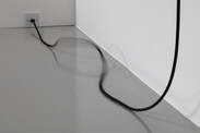 View of the Fossilation installation in exhibition context