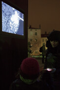 Vue de l'installation Surexposition en contexte d’exposition
