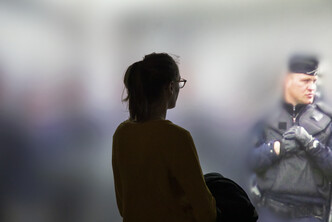 Vue de l'installation niform en contexte d’exposition 