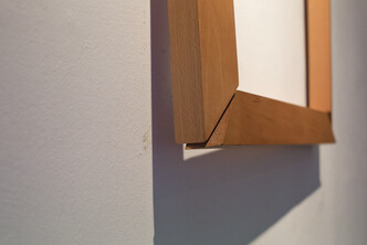 Vue de l'installation Hors Cadre en contexte d’exposition 