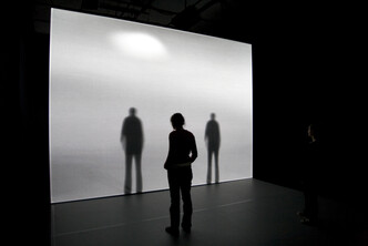 Vue de l'installation REANIMATION en contexte d’exposition 