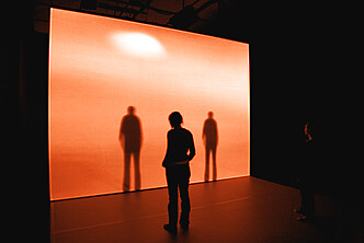 Vue de l'installation REANIMATION en contexte d’exposition 
